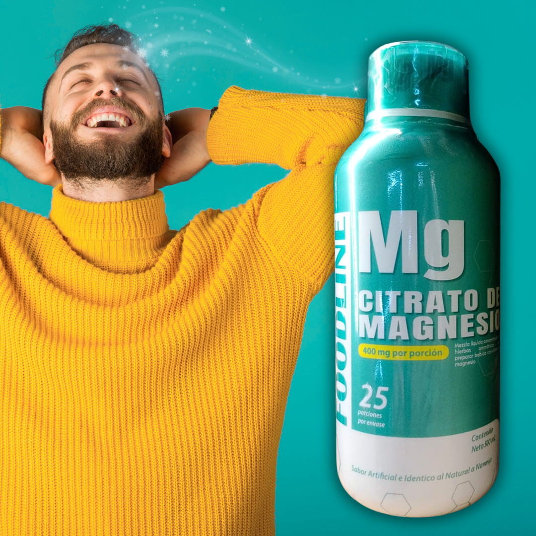 FoodLine Calm Pro - Citrato de Magnesio Premium
