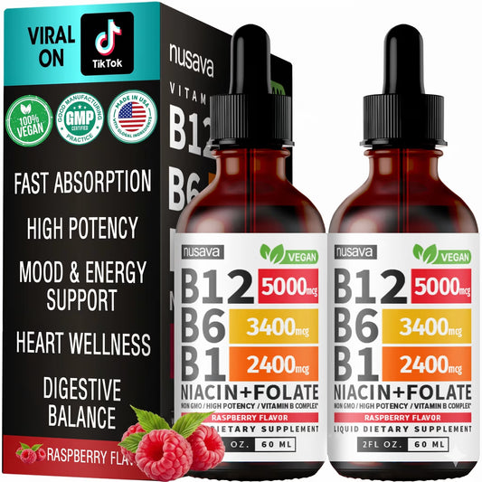 VITAMINA B12 EN GOTAS PARA LAS QUE VIVEN CANSADAS, SIN CONCENTRACIÓN Y ENVEJECIENDO DE MÁS SIN SABER POR QUÉ