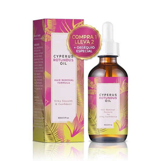 ACEITE CYPERUS® PARA LAS QUE YA PROBARON CERA, CUCHILLA Y LÁSER Y EL VELLO SIGUE AHÍ — IMPORTADO